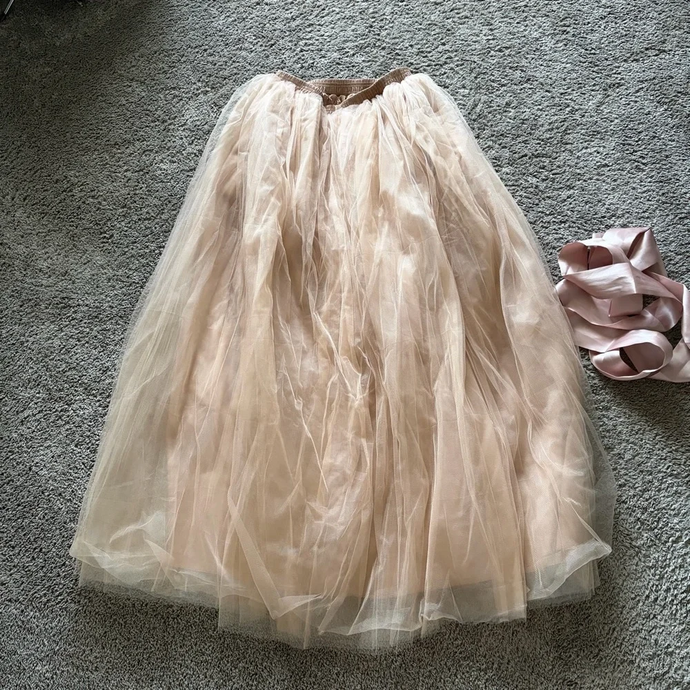 Tulle A-Line Skirt - Picture 5 of 7